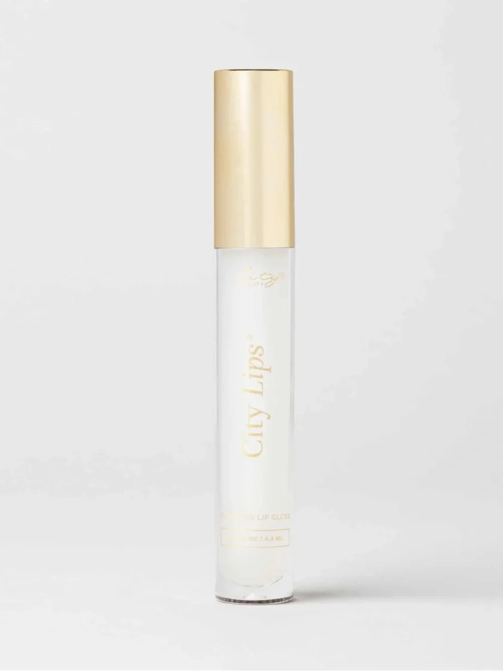 City Lips Plumping Lip Gloss - Clear NWT